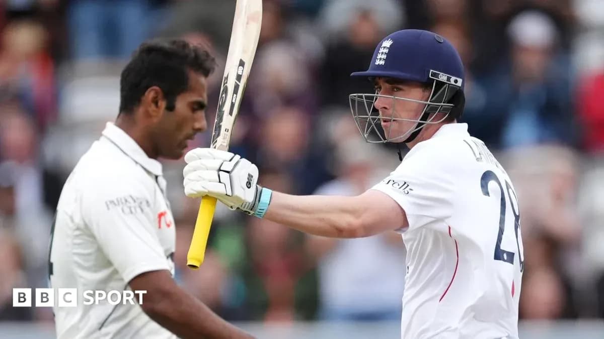 Batsman celebrating a run during cricket match Batsman celebrating a run during cricket match