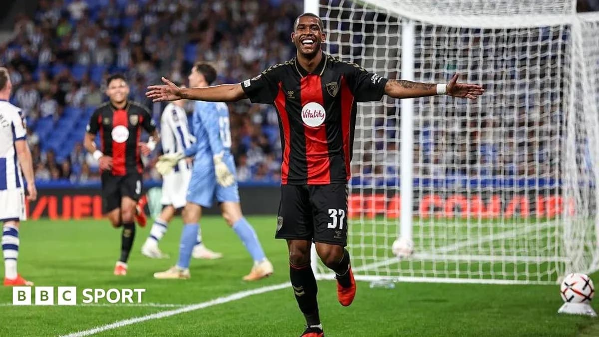 Player celebrating a goal in a football match Player celebrating a goal in a football match
