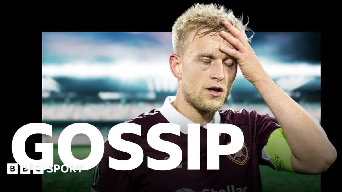Player from Hearts FC looking frustrated during match Player from Hearts FC looking frustrated during match