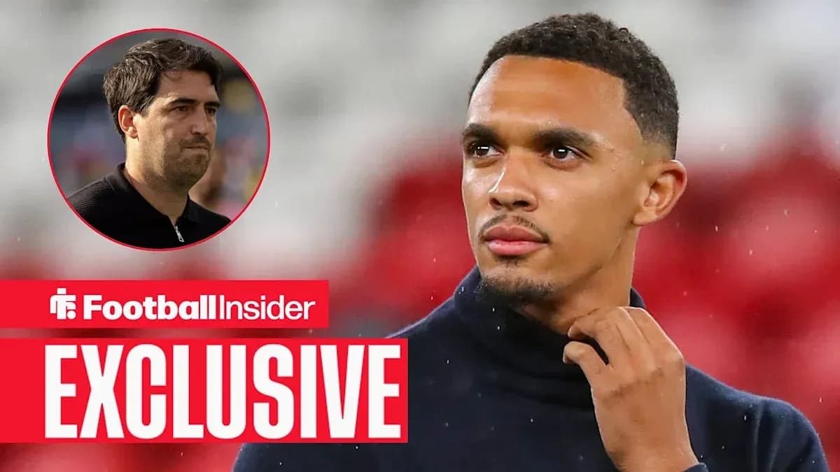 Trent Alexander-Arnold in a black turtleneck sweater Trent Alexander-Arnold in a black turtleneck sweater