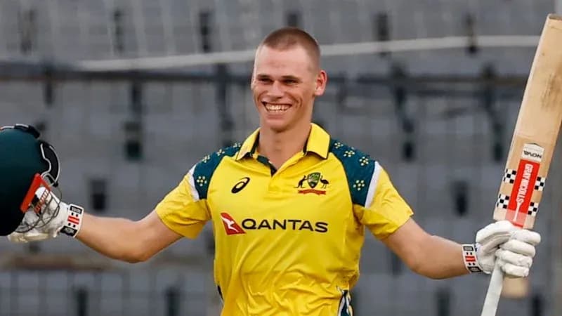Cricketer celebrating after scoring a century Cricketer celebrating after scoring a century