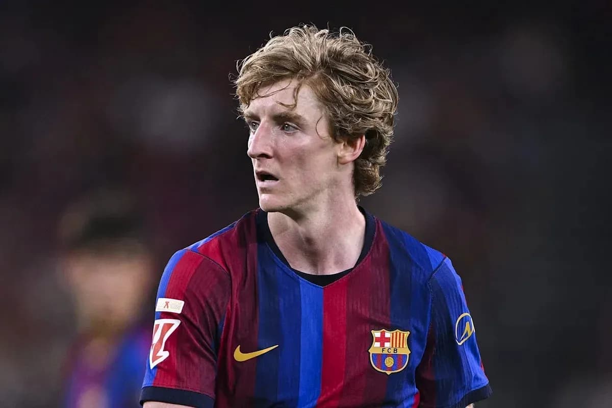 Player wearing FC Barcelona kit during match Player wearing FC Barcelona kit during match