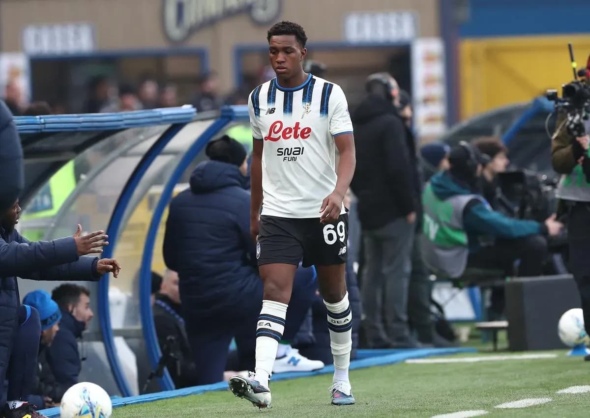 Player wearing jersey 69 walking off the pitch Player wearing jersey 69 walking off the pitch