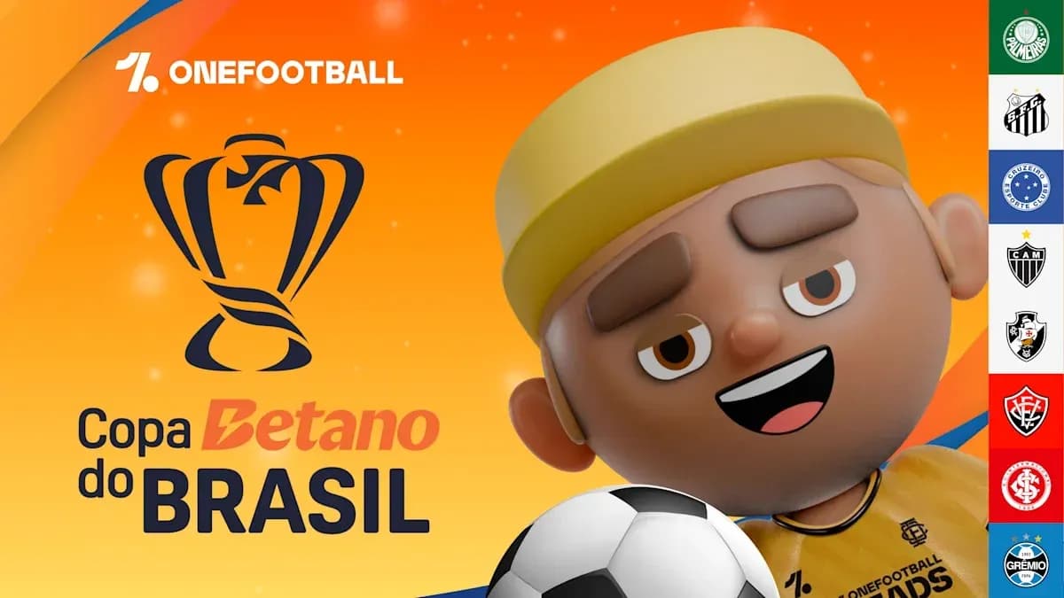 Cartoon character with soccer ball for Copa do Brasil Cartoon character with soccer ball for Copa do Brasil