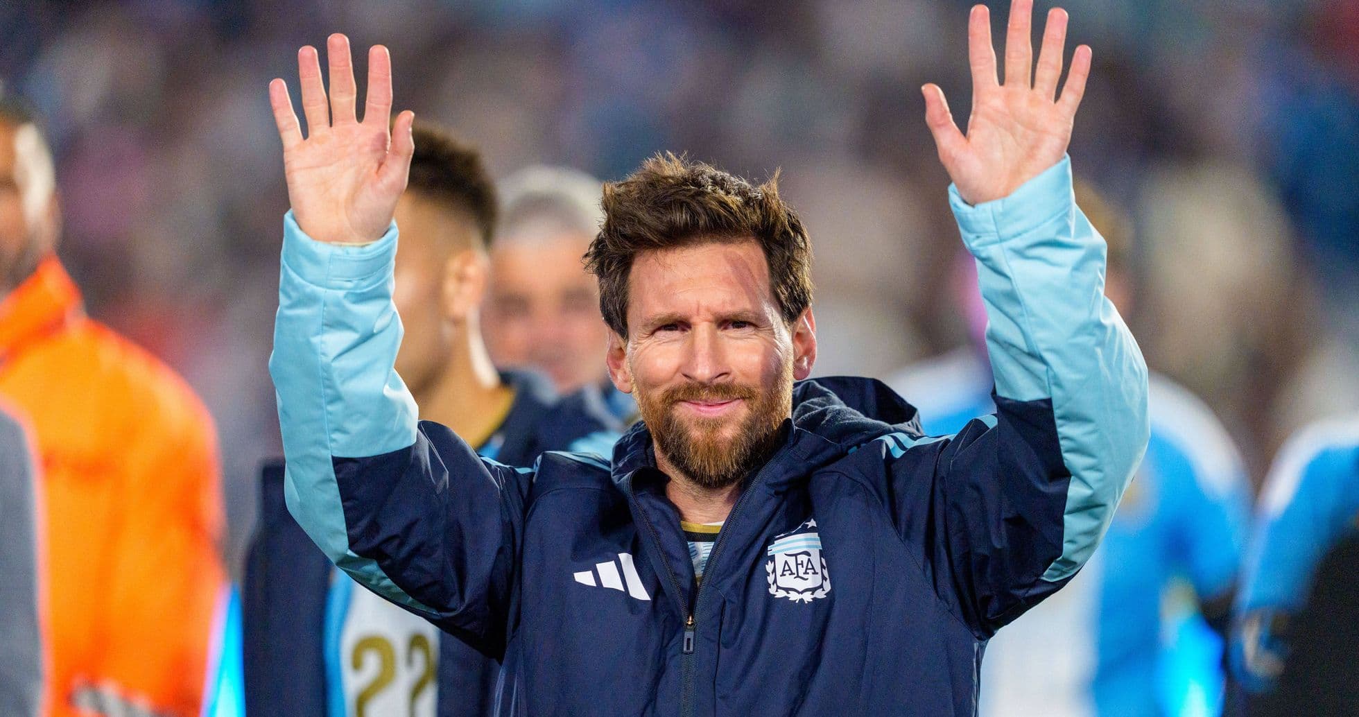 Lionel Messi Honored as River Plate Member in Emotional Farewell at Monumental Lionel Messi Honored as River Plate Member in Emotional Farewell at Monumental