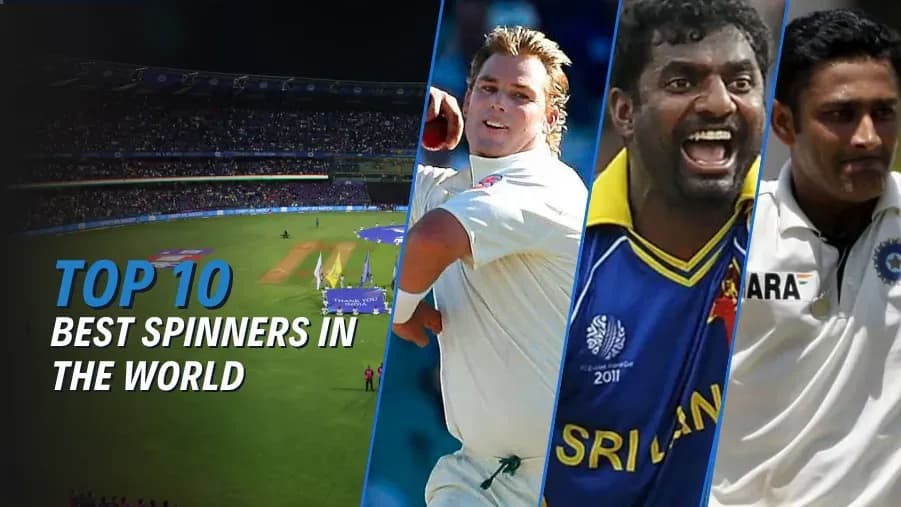 Top 10 Greatest Spinners in Cricket History (2026 Rankings) Top 10 Greatest Spinners in Cricket History (2026 Rankings)