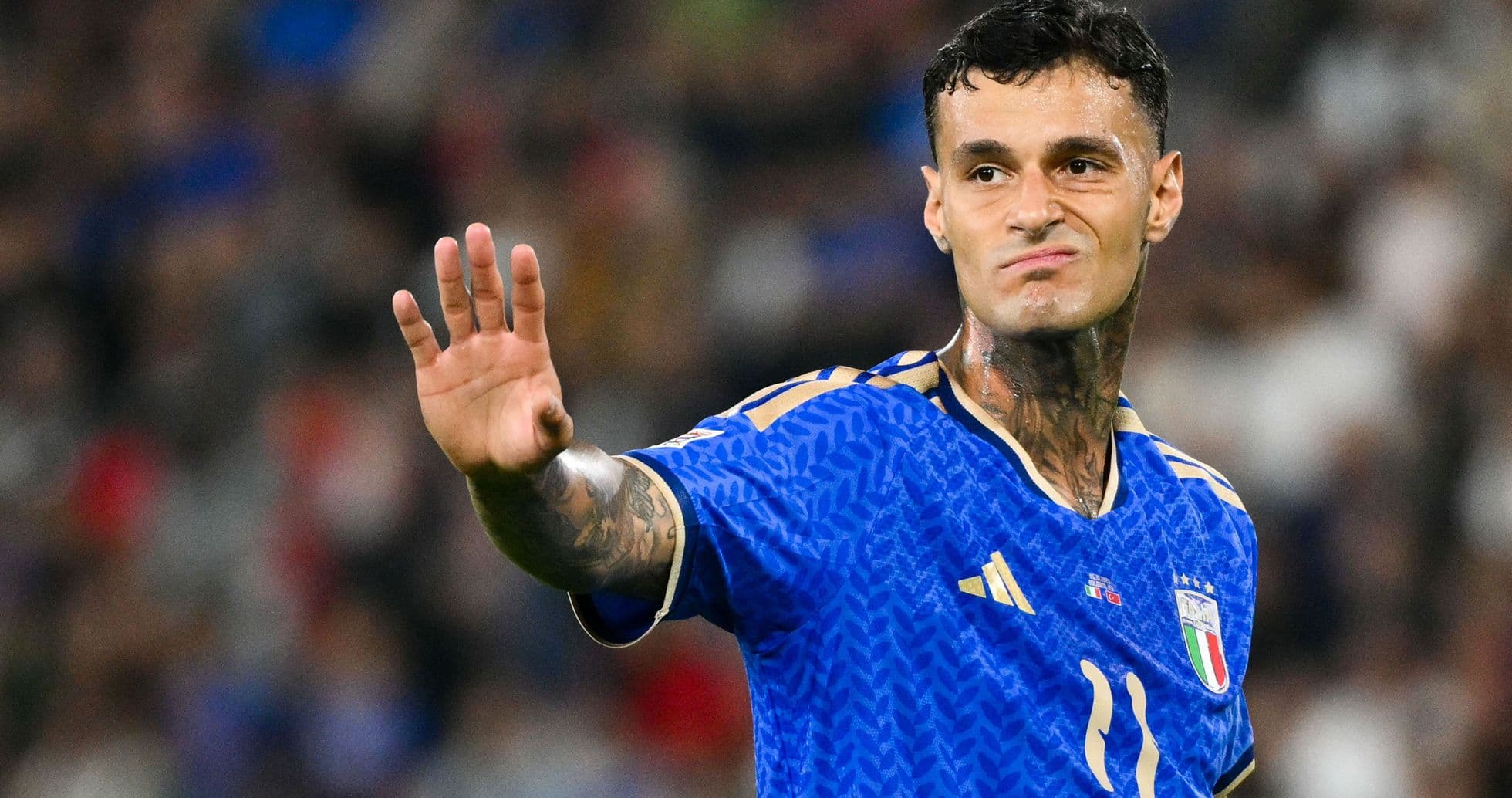 Gianluca Scamacca Praises Italy's Determined Win Over Turkey in Nations League Gianluca Scamacca Praises Italy's Determined Win Over Turkey in Nations League