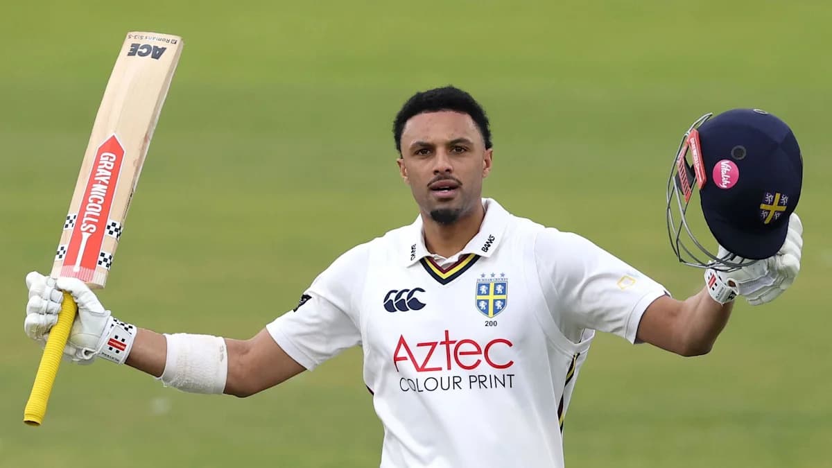 England's Emilio Gay Scores 141 as Durham Take Strong Lead Against Lancashire England's Emilio Gay Scores 141 as Durham Take Strong Lead Against Lancashire
