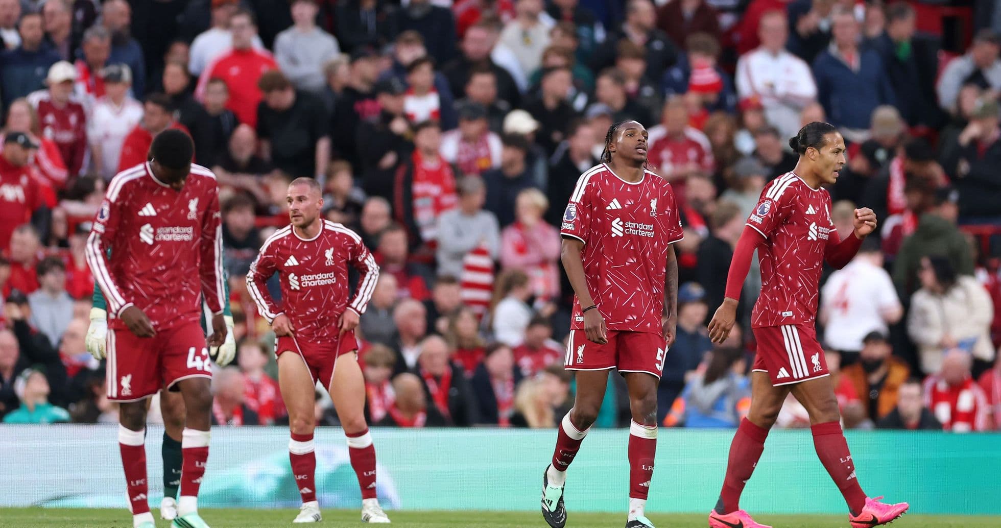 Liverpool Player Ratings After 3-0 Home Defeat to Manchester City Liverpool Player Ratings After 3-0 Home Defeat to Manchester City