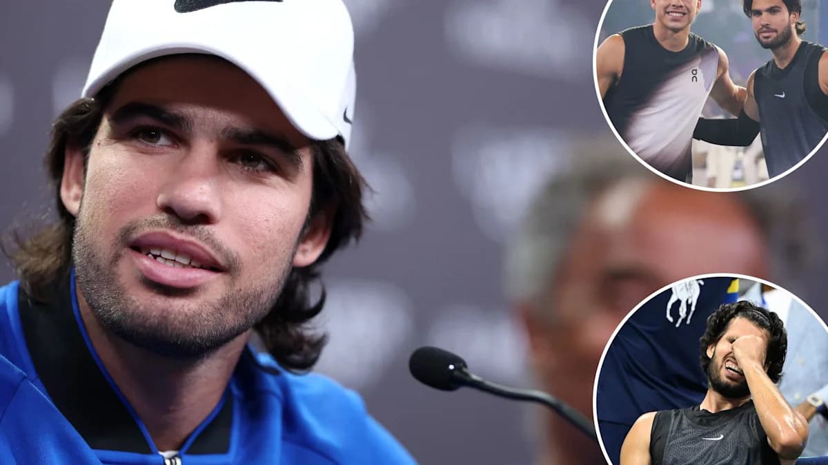 Carlos Alcaraz Voices Frustration Over 3:30 a.m. US Open Match End Carlos Alcaraz Voices Frustration Over 3:30 a.m. US Open Match End