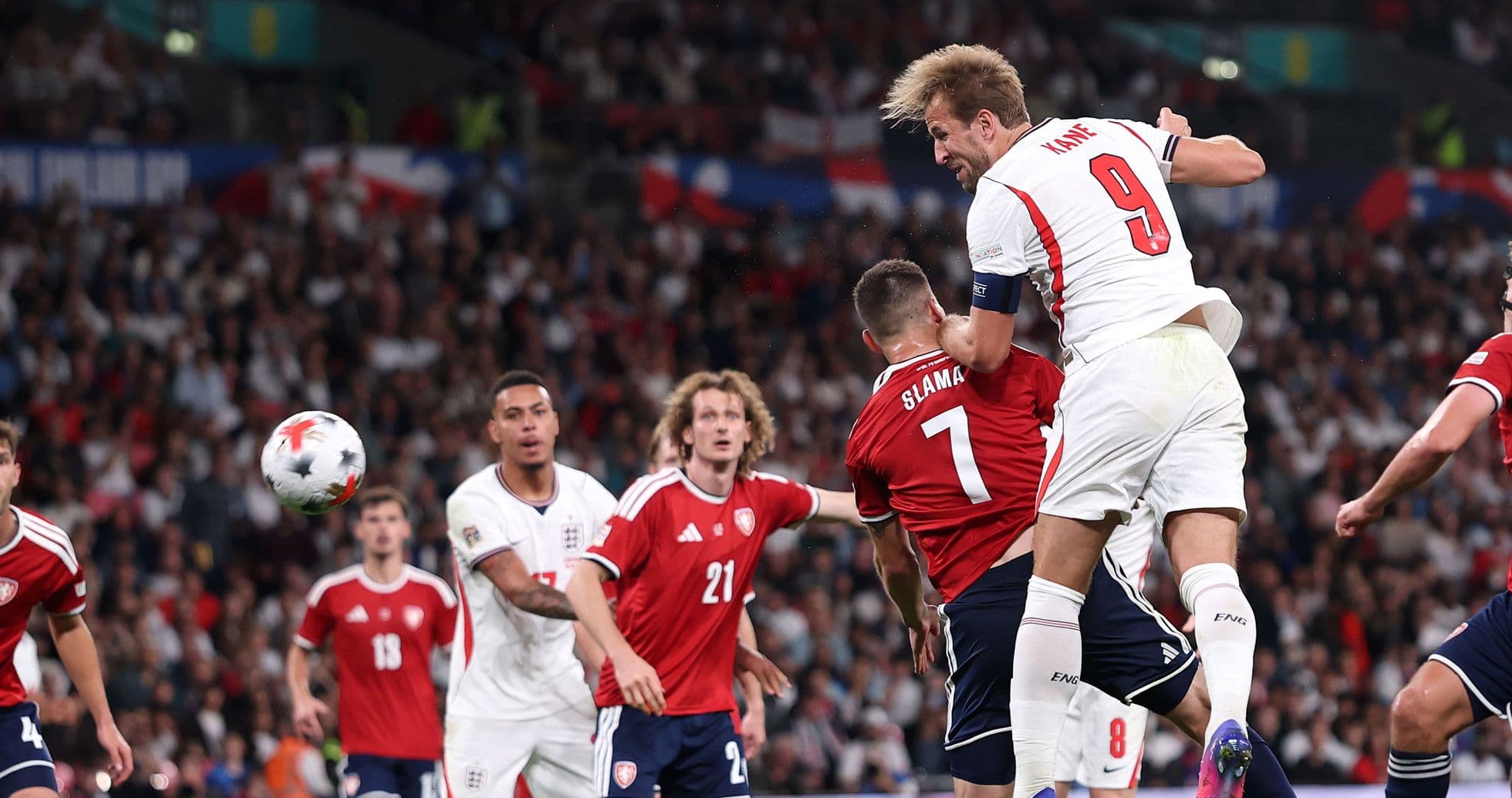 Harry Kane Delights in Historic Double as England Triumph Over Czechia at Wembley Harry Kane Delights in Historic Double as England Triumph Over Czechia at Wembley